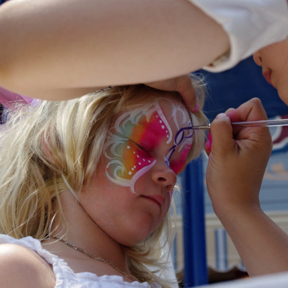 Facepainting - malování na obličej pro děti v Praze