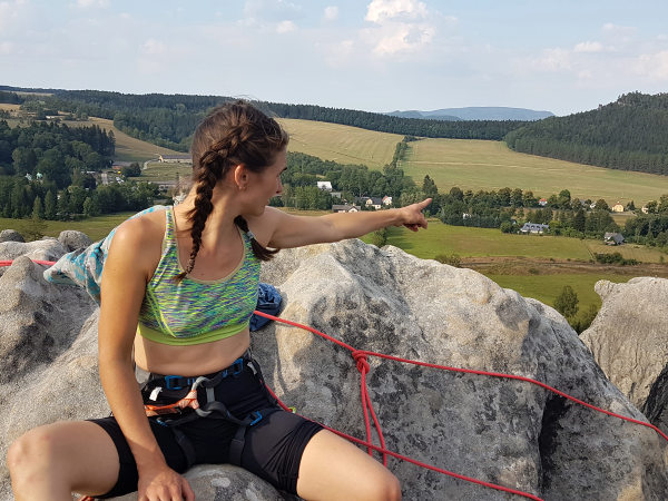 Lezení na skalách - zábavné atrakce Ústí nad Labem, Ústecký kraj